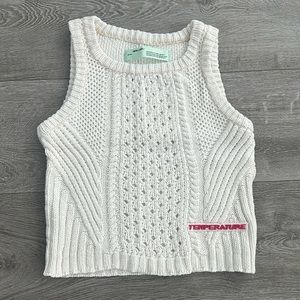 Off-White knit vest